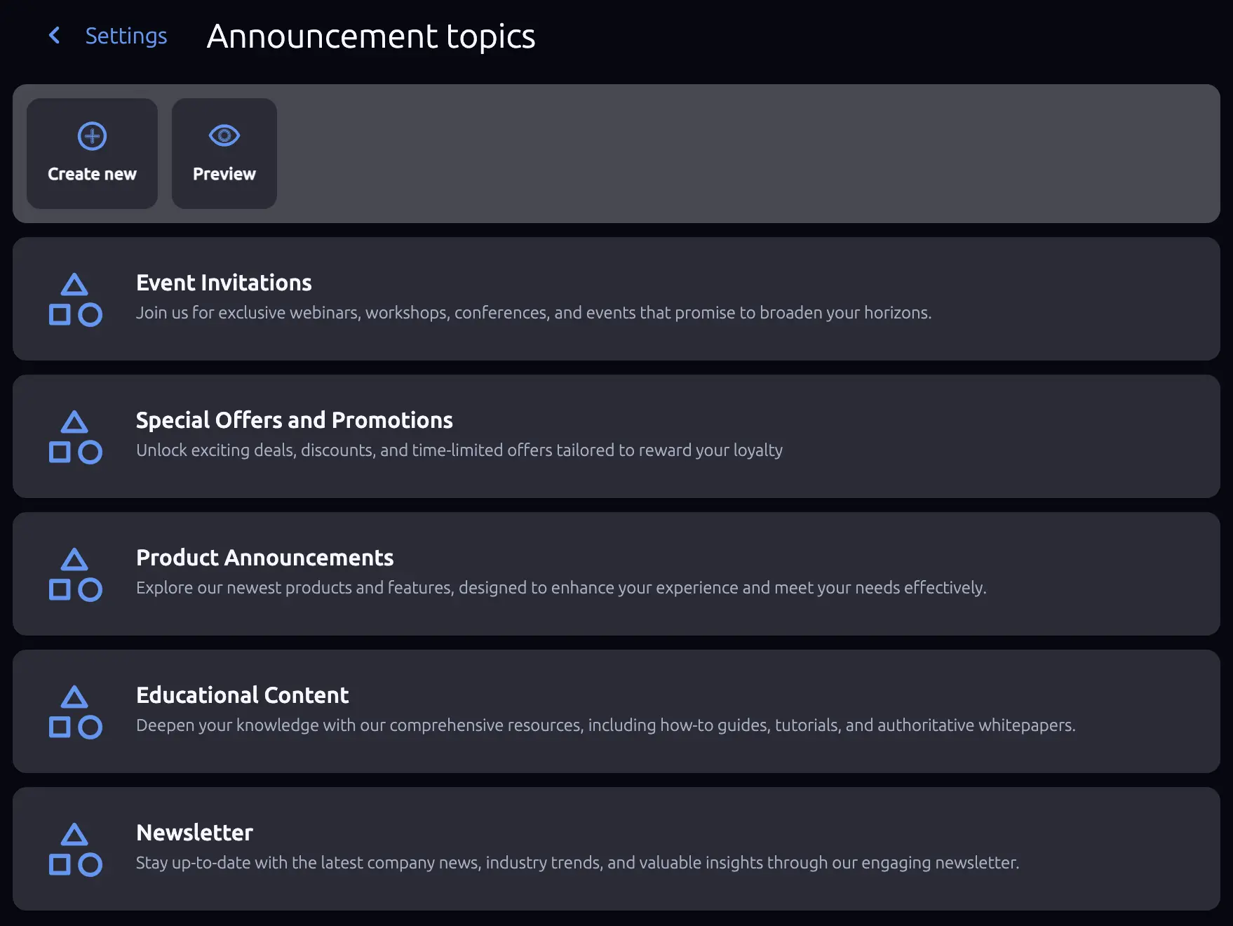 SendStreak announcement topics overview
